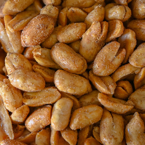 Flavored peanuts