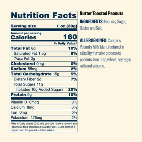 Butter Toasted Peanuts