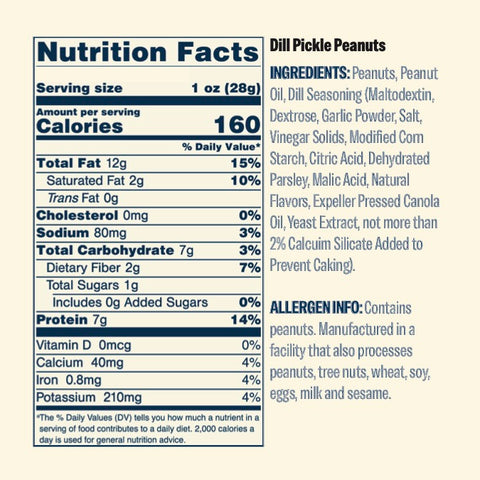 Dill Pickle Peanuts
